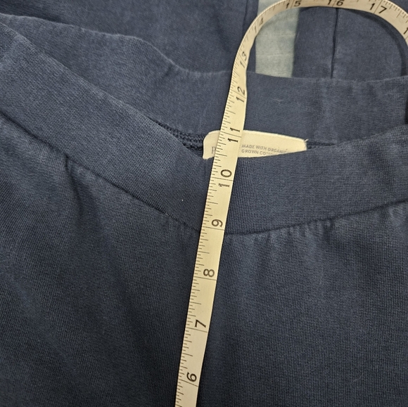 Purejill Navy Blue Capri Sweats Wide Leg! - Picture 6 of 8